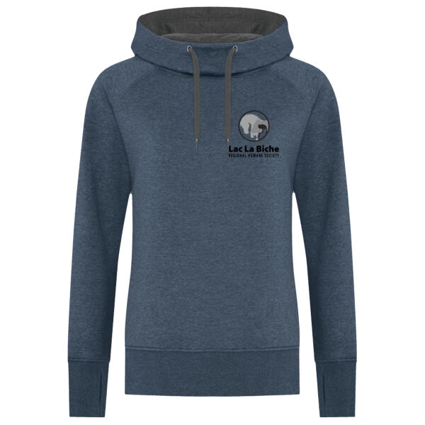 Ladies Hoodie Pocket Logo Thumbnail