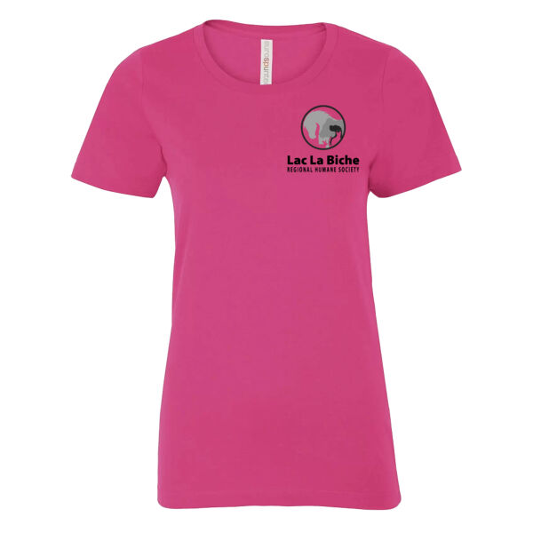 Ladies T-Shirt Pocket Logo Thumbnail
