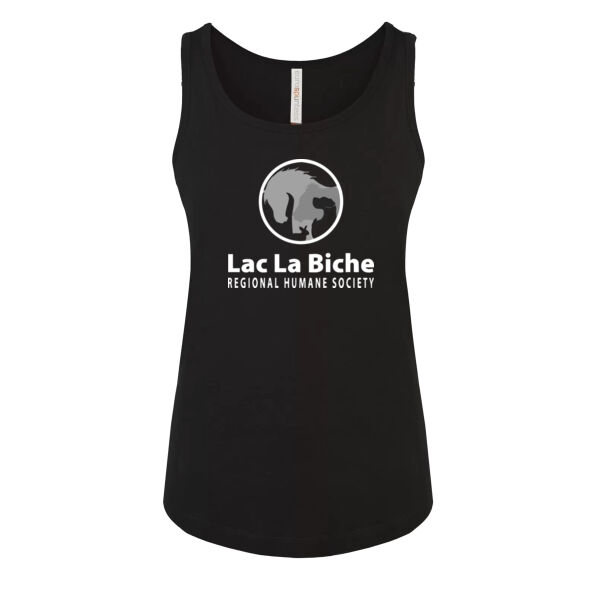 Ladies Tank White Logo Thumbnail