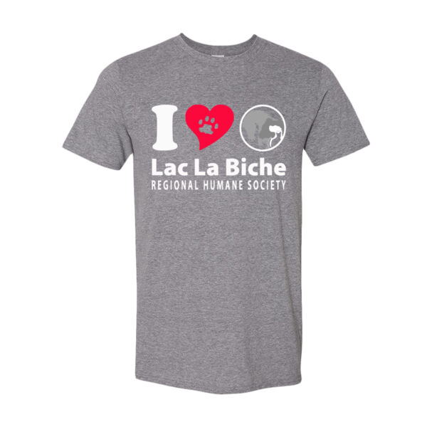 Unisex T-Shirt I Heart LLB White Thumbnail