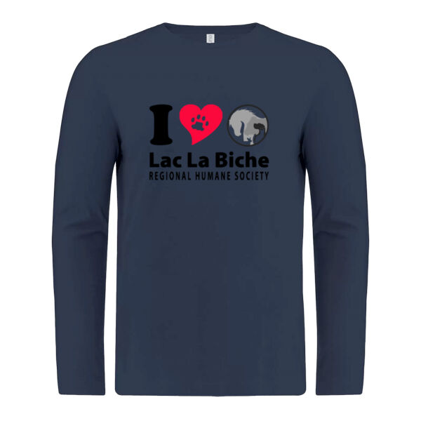 Unisex Long I  Heart LLB Black Thumbnail