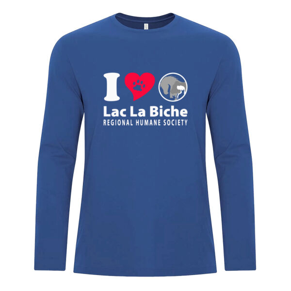 Unisex Long I Heart LLB White Logo  Thumbnail