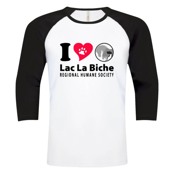 Baseball Tee I Heart LLB Logo Thumbnail