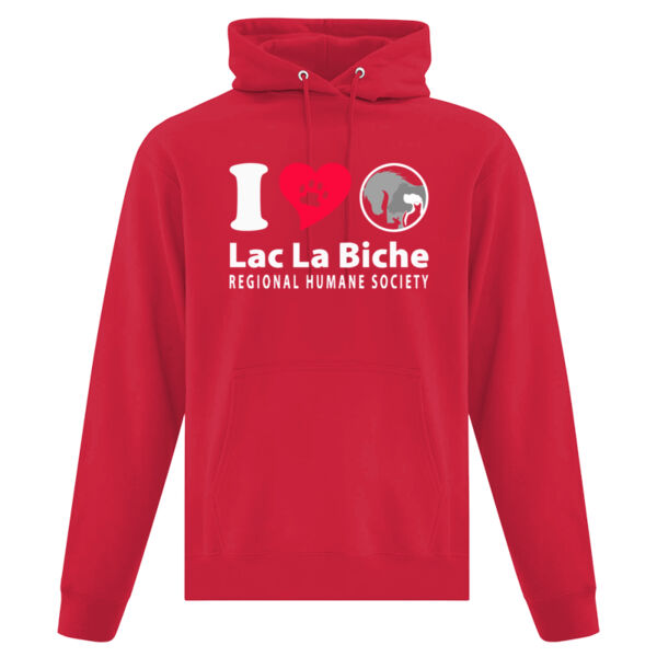 Unisex Hoodie I Heart LLB White Logo  Thumbnail