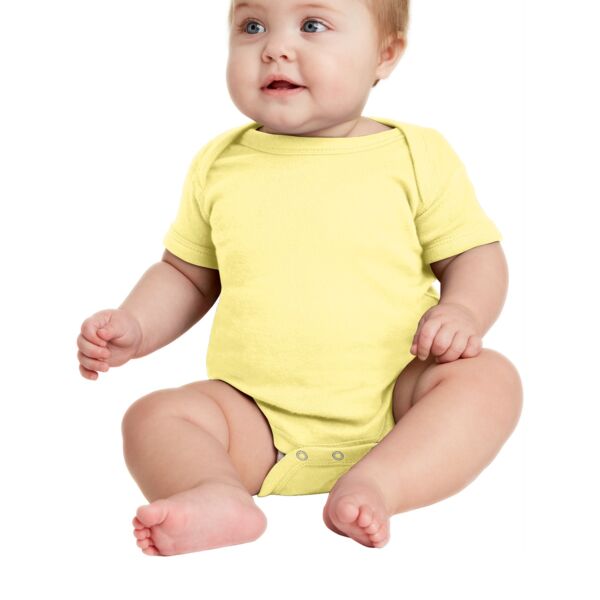 Rescue Infant Short Sleeve Baby Rib Bodysuit Thumbnail